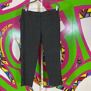 J. Crew, Cafe Capri, Polka Dot Wool Blend. Size 8. In excellent condition!